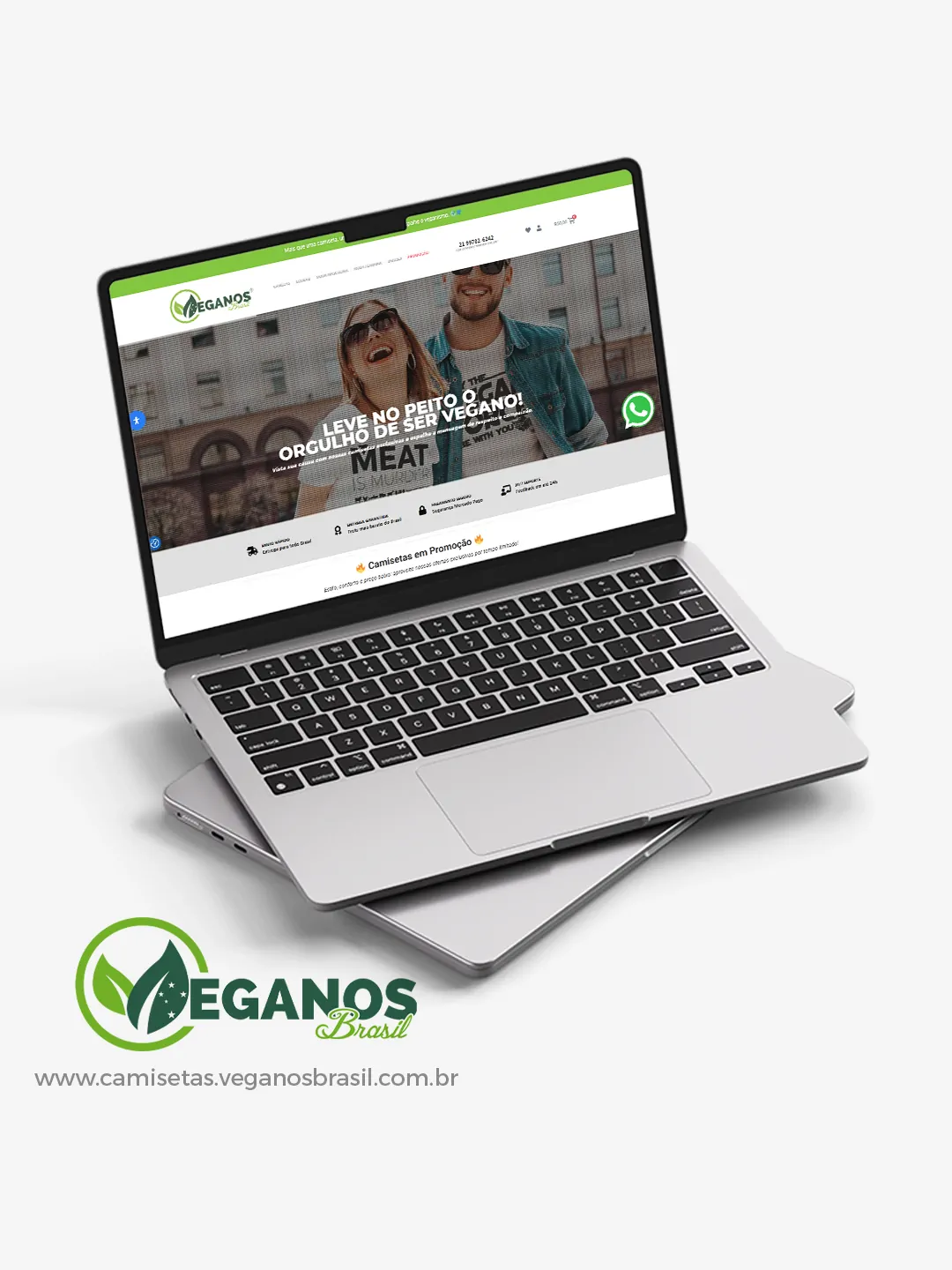 Exemplo de site desenvolvido pela Ramosdesign